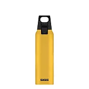 瑞士百年 SIGG H&C 彈蓋不鏽鋼保溫瓶 500ml - 芥末黃