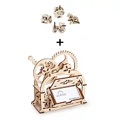 Ugears – 自我推進模型機動名片盒+手癢系列1組(隨機出貨)