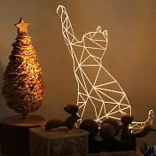 【禮物季加碼版】觸控底座小夜燈-遊戲貓咪