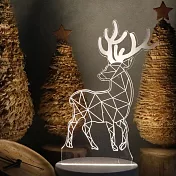 【禮物季加碼版】觸控底座小夜燈-梅花鹿
