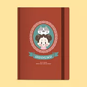 2020啾啾妹愛你愛妳手帳本(月單週硬殼精裝)