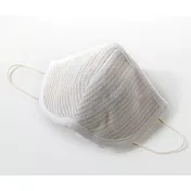 【森商事】日本純棉睡眠透氣保濕口罩 ‧白茶(條紋)