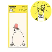 MIDORI 歐吉桑25周年 MEMO貼-站立型-後背