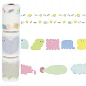 【Mark’s】水性筆可寫手帳標題紙膠帶3入 ‧POP