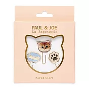【Mark’s】PAUL & JOE 金色迴紋針組 ‧圓臉貓咪