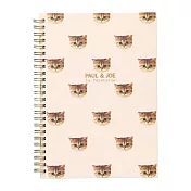 【Mark’s】PAUL & JOE 線圈筆記本A5 ‧圓臉貓咪