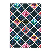 【Mark’s】PAUL & JOE 金箔邊筆記本A6 ‧蘇格蘭之花