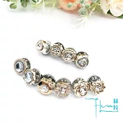 【Hera 赫拉】簡約配件防走光水鑽胸花/胸針-10入組