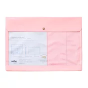 【HIGHTIDE】nahe多用途收納袋A4 ‧粉紅