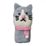 【Mark’s】Mococo聖誕手工羊毛氈手指玩偶 ‧呆呆貓咪