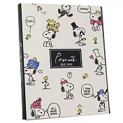 Kamio 書型多樣式自黏便利貼 索引貼冊 SNOOPY 角色扮演米