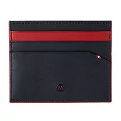 MONDAINE 瑞士國鐵 國徽系列6卡卡夾 –黑x紅 190901K