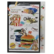 KAMIO A4 5索引L型多層檔案夾 資料夾 文件夾 迪士尼 奇奇蒂蒂 菜單 白