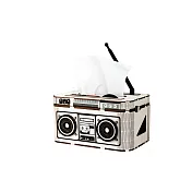 Robotime/ 復古桌上收納 -搖滾(面紙盒)