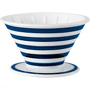 【西海陶器】essence波佐見燒咖啡濾杯 ‧青直紋