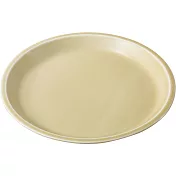 【西海陶器】essence波佐見燒平盤19cm ‧黃磁釉