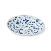 【西海陶器】波佐見燒青藍瓷盤15cm ‧ 花鳥葉