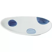 【西海陶器】波佐見燒青藍小雞皿 ‧二色丸紋