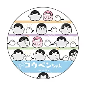 正能量企鵝 珪藻土杯墊 A