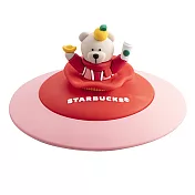 [星巴克]福袋小熊矽膠杯蓋