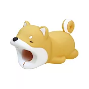 Dreams CableBite Type-C專用咬線器 慵懶動物園-打哈欠柴犬