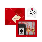 Bone / 頸掛識別證套禮盒(識別證套+長短吊繩) SiWallet Gift