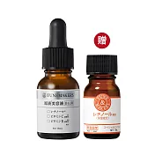 TUNEMAKERS 眼周細紋掰掰組 (眼部美容液 15mL 贈維生素A醇 10mL)