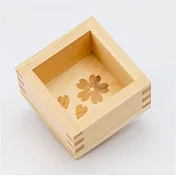 【KOMODARU】日本傳統燒印清酒木枡 ‧櫻花