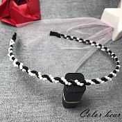 【卡樂熊】甜美風絢麗的愛造型髮箍(兩色)-黑色