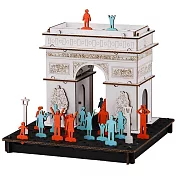 【HACOMO】世界景點立體模型拼圖 ‧ 巴黎凱旋門