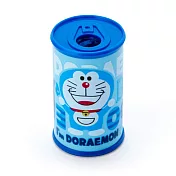 Sanrio 日本製飲料罐造型迷你削鉛筆器 哆啦A夢 字母 藍