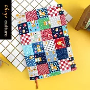 珠友官方獨賣 25CM高台灣花布多功能可調式書衣/書皮/書套-04柴柴我是誰