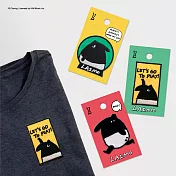 JzFun LAIMO/刺繡裝飾貼三入組-黃綠紅