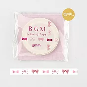 【BGM】和紙膠帶 細版金箔Life系列 ‧蝴蝶結