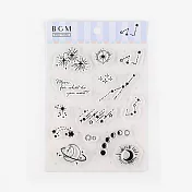 【BGM】+Clear Stamp 自由編排透明印章 ‧星削