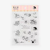 【BGM】+Clear Stamp 自由編排透明印章 ‧果實