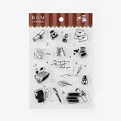 【BGM】+Clear Stamp 自由編排透明印章 ‧信紙
