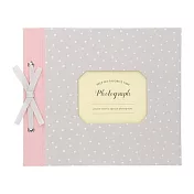 【Mark’s】單張裝飾專用黏貼式相簿 ‧灰點