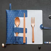 【Onor Design】OFoodin餐具收納袋(矽膠布餐具套) -童心小宇宙