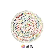 【Cap】日式圓形編織隔熱墊(大號)彩色