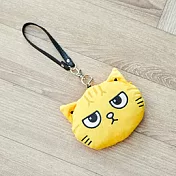 黃阿瑪絨毛伸縮票卡零錢包嚕嚕