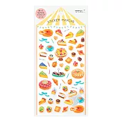MIDORI 水彩和紙貼紙(NEW)-水果塔