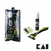 【日本貝印KAI】Xfit 5刀刃刮鬍刀旅行組 XF5.F-2P