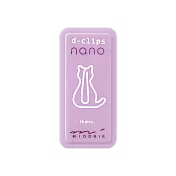 MIDORI 造型迷你迴紋針-小貓