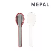 MEPAL / On the go 隨行餐具三件組-粉