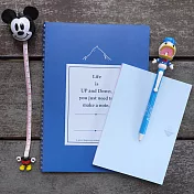 限定獨家[W2Design]進擊的學習生活組B5藍色筆記本+淺藍B6日誌本