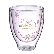 [星巴克]櫻花飛舞雙層玻璃杯