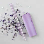 nubo藍鯨吸管 - 水鯨J11薰衣紫