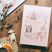 Wildlife 週計劃手帳套組 [藕] (含月計劃貼紙組)