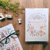 Wildlife 週計劃手帳套組 [綠] (含月計劃貼紙組